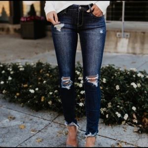 NEW - VICI Legend Distressed Skinny Jeans